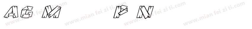 AG Motori_P Norma字体转换